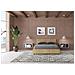 Letto Contenitore 140x190 Testata Inclinata Con Doghe Quercia Ankel - Foto miniatura 3