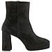 Nora Booties Stivaletti Velluto Scarpe Donna Nero Eu 39, 6-106902 0100 - Foto miniatura 2