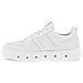 Street Leisure Trainers Sneakers Pelle Scarpe Donna Bianco Eu 37, 20971301007 - Foto miniatura 3