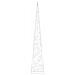 Lusso Casadino -  Cono Di Luce Led Acrilico Decorativo Bianco Freddo 90 Cm - Foto miniatura 4