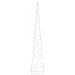 Lusso Casadino -  Cono Di Luce Led Acrilico Decorativo Bianco Freddo 90 Cm - Foto miniatura 5