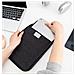 Elegante Custodia Organizer Digitale 2 In 1 Per Ipad E Accessori Black - Foto miniatura 4