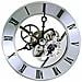 Meccanismo Per Orologio Argentato Da 86mm - Meccanismo A Ingranaggi Trasparenti - Foto miniatura 3