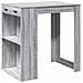 Tavolo da Bar Grigio Sonoma 102x70x103,5 cm in Truciolato - Foto miniatura 1