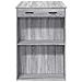 Tavolo da Bar Grigio Sonoma 102x70x103,5 cm in Truciolato - Foto miniatura 6
