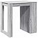 Tavolo da Bar Grigio Sonoma 102x70x103,5 cm in Truciolato - Foto miniatura 7