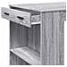 Tavolo da Bar Grigio Sonoma 102x70x103,5 cm in Truciolato - Foto miniatura 8