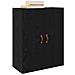 Armadi da Muro 2 pcs Rovere nero 69.5 x 34 x 90 cm - Foto miniatura 3