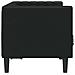 Divano Chesterfield Nero 174 x 74.5 x 70.5 cm Pelle sintetica - Foto miniatura 5