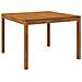 Set da Pranzo per Giardino 5 pcs Beige Poly Rattan - Foto miniatura 5