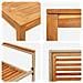 Set da Pranzo per Giardino 5 pcs Beige Poly Rattan - Foto miniatura 9