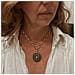 Collana Girocollo In Stile Charro, 40 Cm, Oro - Foto miniatura 3