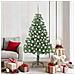 Albero di Natale con 300 LED con supporto Verde 180 cm PVC - Foto miniatura 2