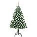 Albero di Natale con 300 LED con supporto Verde 180 cm PVC - Foto miniatura 4