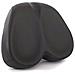 Sella Bici Ergonomica In Gel Comfort - Sollievo Dalla Pressione E Assorbimento Degli Urti Black - Foto miniatura 1
