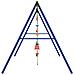Set Gioco da Esterno con Altalena Trapezio Scala e Altalena - Foto miniatura 4