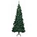 Albero di Natale Artificiale Angolare con 300 LED Verde 180 cm - Foto miniatura 5