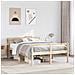 Letto per Anziani con Testiera 160x200 cm Legno Massello Pino - Foto miniatura 2