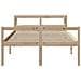 Letto per Anziani con Testiera 160x200 cm Legno Massello Pino - Foto miniatura 4