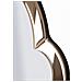 Specchio Con Cornice Classico 7-rosa-mdf-80x47x1 Cm - Foto miniatura 3