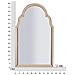 Specchio Con Cornice Classico 7-rosa-mdf-80x47x1 Cm - Foto miniatura 6