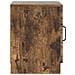 Armadio da Notte 2 pcs Rovere Fumo 43 x 34,5 x 47 cm - Foto miniatura 6