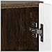 Armadio da Notte 2 pcs Rovere Fumo 43 x 34,5 x 47 cm - Foto miniatura 9