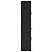 Set di armadi 2 pcs Nero Legno ingegnerizzato - Foto miniatura 5