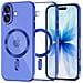 Custodia Trasparente Blu Scuro Magflex Per Iphone 17 - Foto miniatura 2