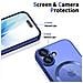 Custodia Trasparente Blu Scuro Magflex Per Iphone 17 - Foto miniatura 1