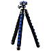 Cavalletto Treppiede Kaleido Flex Altezza Max. 27 cm Nero / Blu - Foto miniatura 1