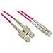 Cavo Fibra Ottica Lc A Sc Multimode Duplex Om4 50/125 Mt. 10 - Foto miniatura 1