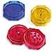 Grinder Per Tabacco Gimmy In Plastica 2 Parti Con Calamita 5cm - Foto miniatura 1