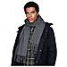 Jacsolid Woven Scarf Noos Forest Night Sciarpa Da Uomo - Foto miniatura 3