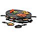 48795 RACLETTE Gourmet - Piastra con Rivestimento Antiaderente, Superficie Liscia e scanalata, 1200 W, per Fino a 8 Persone - Foto miniatura 1