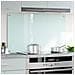Paraschizzi Per Cucina Bianco 100x60 Cm In Vetro Temperato - Foto miniatura 2