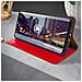 Custodia Samsung Galaxy A51pelle Portafoglio Funzione Stand - Rosso - Foto miniatura 5