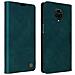 Custodia Redmi Note 9s / 9 Pro / 9 Pro Max Vintage Supporto Stand Blu - Foto miniatura 1