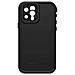 Fre Cover in Plastica per iPhone 12 Impermeabile Colore Nero - Foto miniatura 1