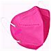 20 Pz Mascherine Ffp2 Rosa Fucsia Certificate Ce - Bfe 95% - Foto miniatura 2