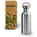 Bottiglia A Parete Semplice Acqua Dellacciaio Inossidabile Flacone Da 500 Ml Di Acqua Eco-friendly Riutilizzabile Bottiglia Campfire Proof Plastica Libero E Bottiglia Tenuta Ermetica Metallo Acqua Flacone Da 500 Ml Di Acqua Eco - Foto miniatura 1