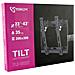 PLB-3422T 43" Nero supporto da parete per tv a schermo piatto - Foto miniatura 3