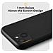 Minimalist Series, Cover In Silicone Per Iphone 13, Nero - Custodia Per Cellulare Finitura Opaca, Sottile E Morbida In Tpu Case Cover - Foto miniatura 7