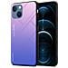 Custodia Compatibile Con Apple Iphone 13 In Rosa - Blu - Coperchio Protettivo Bicolore In Vetro Temperato E Silicone Tpu - Foto miniatura 1
