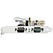 Scheda Seriale PCI Express a Due Porte; Scheda Di Interfaccia Seriale Da PCIe a 2x RS232 (DB9) - Foto miniatura 3