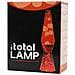Lampada Lava Rosso Arancio Cristallo Plastica 40 Cm - Foto miniatura 2
