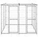 Gabbia Per Cani Da Esterno In Acciaio Zincato Con Tetto 4,84 M - Foto miniatura 2