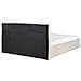 Letto Contenitore Tessuto Orbey 140 X 200 Cm Beige Chiaro - Foto miniatura 8