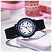 Orologio Quartz Per Bambini Impermeabile Modello Flex, Nero - Foto miniatura 3