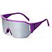 Sunvibe Occhiali Da Sole Sportivi Viola /argento - Foto miniatura 1